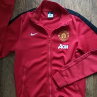  Nike Manchester United - страхотно мъжко горнище, снимка 1 - Спортни дрехи, екипи - 35142527