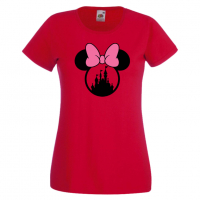 Дамска тениска Minnie Head 3 Подарък,Изненада,Рожден ден,, снимка 9 - Тениски - 36530087