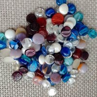стъклени перли, различни цветове. От Италия, снимка 3 - Други - 40503046