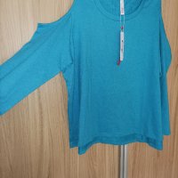 Нова макси блуза, снимка 2 - Блузи с дълъг ръкав и пуловери - 43193938