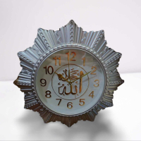 Стенен часовник с форма на звезда (001), снимка 2 - Стенни часовници - 44856763