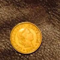 Монета  Швейцария  5 рапен 1983 г. , снимка 2 - Нумизматика и бонистика - 43766108
