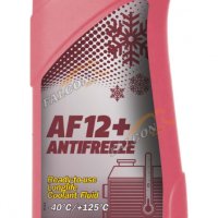 антифриз (-40) 1л-червен MANNOL-AF12+, снимка 1 - Аксесоари и консумативи - 43421130