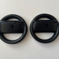Оригинални Nintendo switch steering wheel - приставки за joy-con, снимка 2 - Аксесоари - 43593264