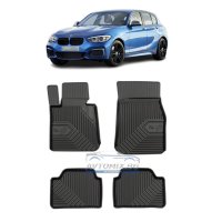 Гумени стелки за BMW 1 серия F20, F21 2011-2019 г., Модел No.77, снимка 1 - Аксесоари и консумативи - 43970271