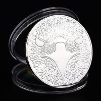 1 Биткойн цент Орел / 1 Bitcoin cent Eagle - Silver, снимка 3 - Нумизматика и бонистика - 38044735