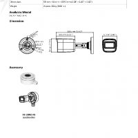 Hikvision DS-2CE16D0T-ITFS 2Mpx 4в1 Метална Водоустойчива Камера с Вграден Микрофон Audio Over Coax., снимка 4 - HD камери - 32684250