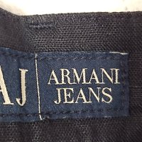 Armani jeans linen pants EU 42 A36, снимка 6 - Панталони - 40470132