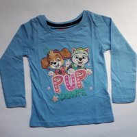 Блуза за момиче със Скай и Еверест Пес Патрул, снимка 1 - Детски Блузи и туники - 37897829