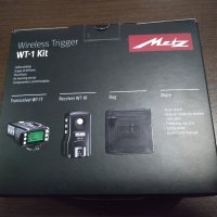 Metz WT-1 Wireless Trigger Kit Nikon / Безжично радио управление на светкавица за с-ма Nikon TTL, снимка 2 - Светкавици, студийно осветление - 37425729