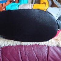 Уникална италианска цветна чанта от естествена кожа , снимка 8 - Чанти - 43928063
