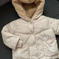 Бебешки зимно палтенце Zara, снимка 4 - Бебешки якета и елеци - 43770403