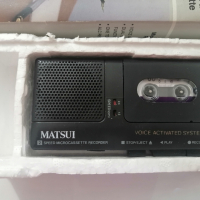 Ретро Диктофон MATSUI, снимка 5 - Радиокасетофони, транзистори - 44928951