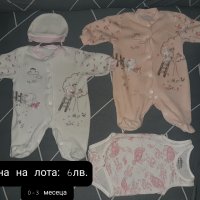 Бебешки дрешки 0-3 месеца, снимка 3 - Други - 36610268