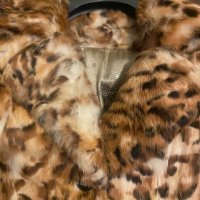 Дамско палтенце-естествен косъм, снимка 2 - Якета - 43476773