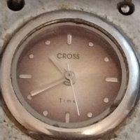 ДАМСКИ ЧАСОВНИК ФЕШЪН МОДЕЛ CROSS TIME НЕСТАНДАРТЕН МНОГО КРАСИВ 33310, снимка 3 - Дамски - 38767025