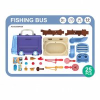 Детски риболовен комплект в куфар 3в1, снимка 3 - Игри и пъзели - 38345280