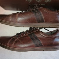  Спортно -елегантни мъжки обувки от естествена кожа ORCHARD №45 , снимка 5 - Спортно елегантни обувки - 28925299