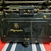 Стара пишеща машина Олимпия мод 8 от 1939 г. , снимка 3 - Антикварни и старинни предмети - 32249572