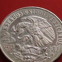 Сребърна монета 25 песо 1968г. Мексико сити Летни Олимпийски игри 36678, снимка 9 - Нумизматика и бонистика - 43567993