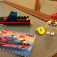 Лего Harbor - Lego 2882 - Моторница, снимка 3 - Колекции - 42692957