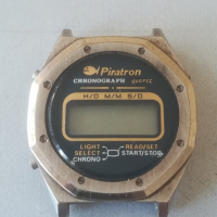 Часовник Piratron chronograph. Vintage watch. Ретро електронен часовник. , снимка 2 - Мъжки - 44895884