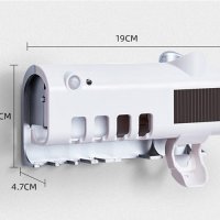 Многофункционален стерилизатор-диспенсер за четки за зъби, снимка 5 - Други - 33101652