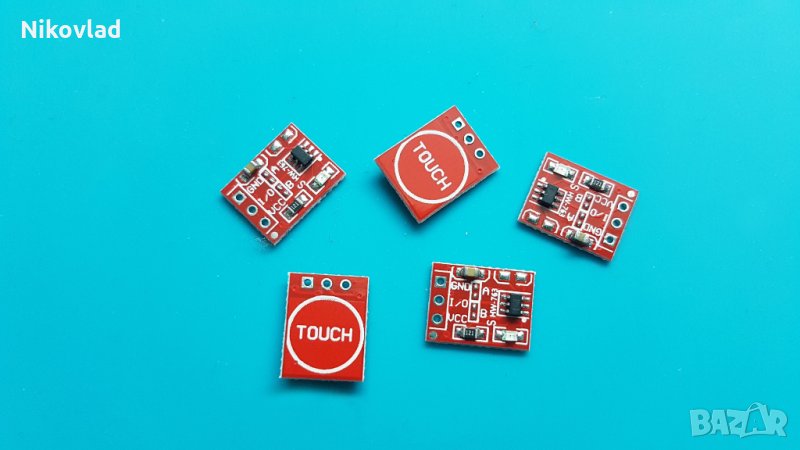 Капацитивен сензорен превключвател (бутон), снимка 1