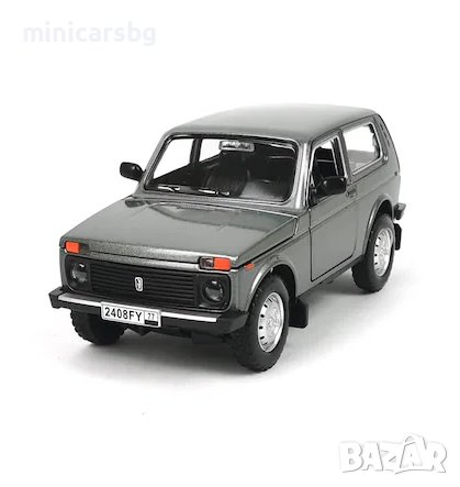 Метални колички: Lada Niva, снимка 1