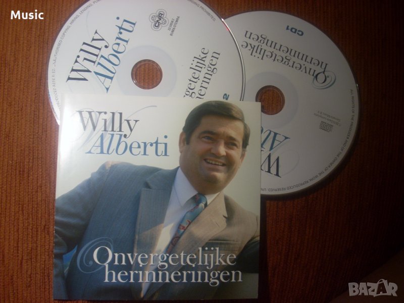 Willy Alberti - Onvergetelijke herinneringen - Оригинален двоен диск, снимка 1