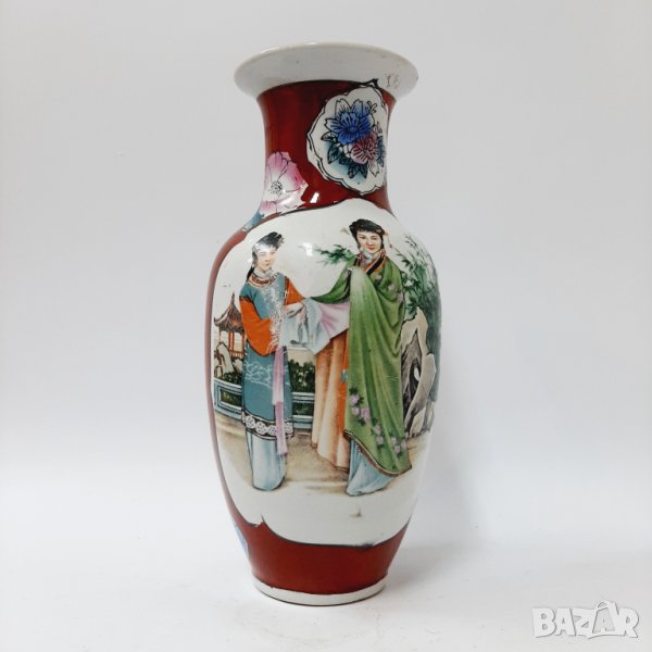 Красива стара китайска ваза(3.2), снимка 1