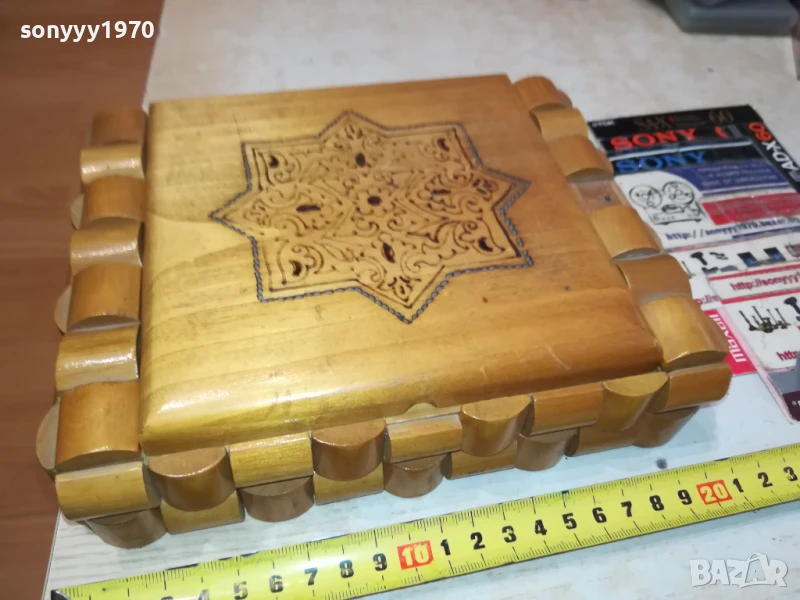 ДЪРВЕНА КУТИЯ 3005251527, снимка 1