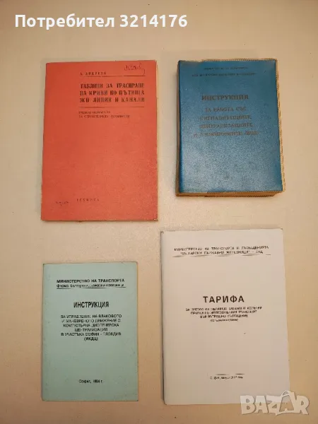 БДЖ Инструкция за управление на влаковото и маневреното движение (ИКДЦ) (1994), снимка 1