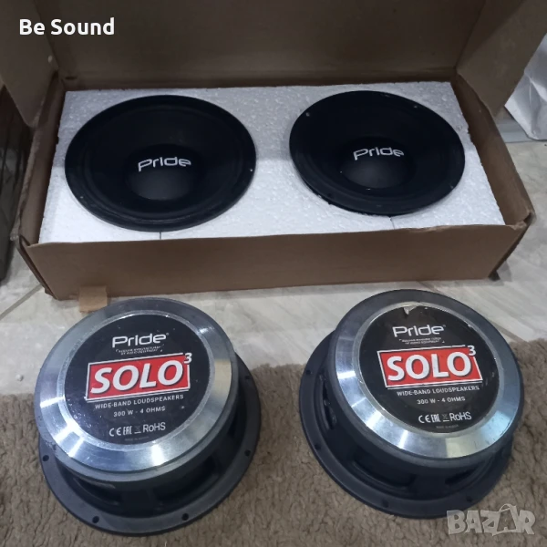 Мидрейндж средночестотни Говорители Pride Solo v.3 _6,5 '/16,5см _300w Rms , снимка 1