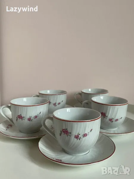 Сет за кафе български порцелан, снимка 1