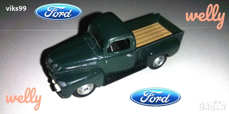 1951 Ford F1 Pickup Truck Welly No. 52264 , снимка 1