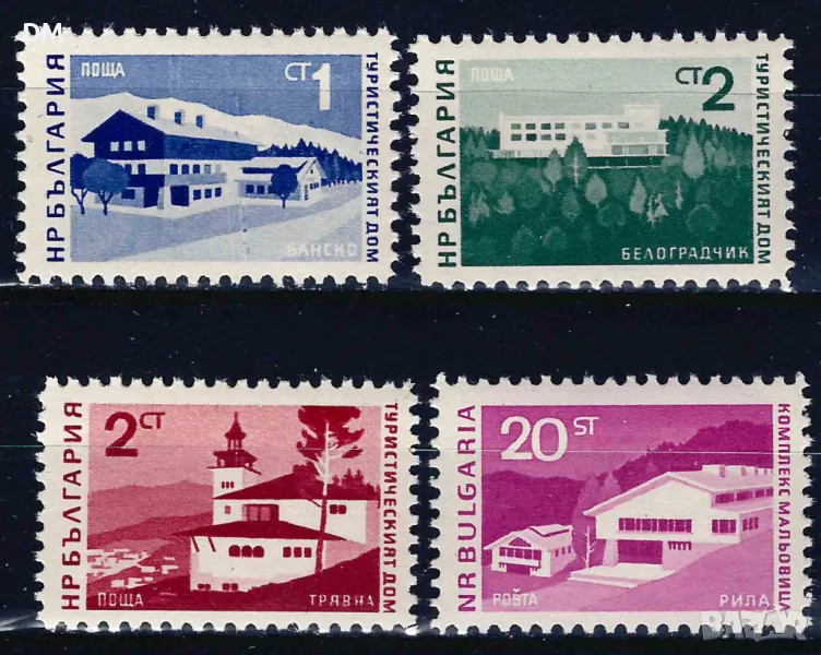 България 1966 - туризъм MNH, снимка 1