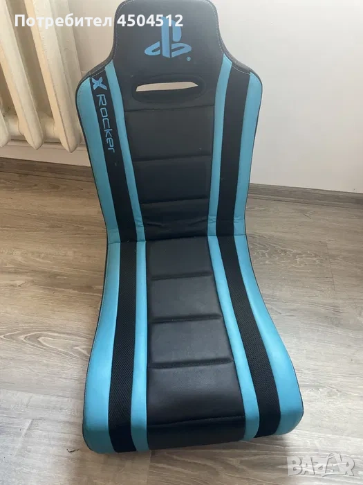 Стол за playstation сгъваем с говорители. Запазен като нов е . Кожен, снимка 1