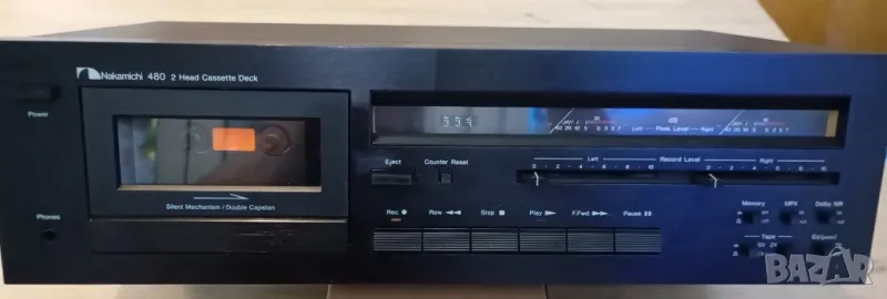 Дек Nakamichi 480 2 Head с двойно лентоводене, снимка 1