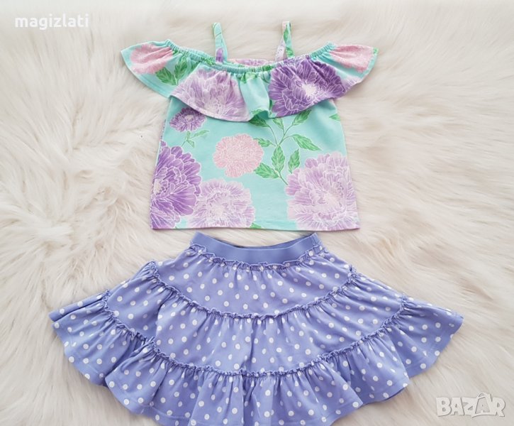 Детски потник и пола за момиче  86см., снимка 1