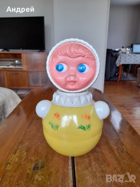 Стара кукла Неваляшка #6, снимка 1