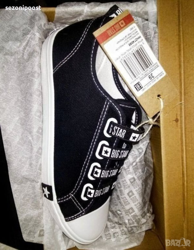 👟👟👟Дамски чисто нови кецове "BIG STAR" с етикета и кутията 👟👟👟, снимка 1