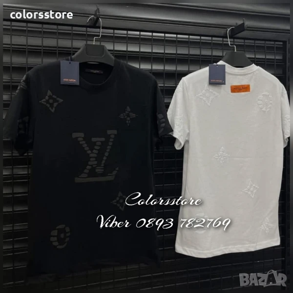 Черна мъжка тениска LouisVuitton/IM36, снимка 1