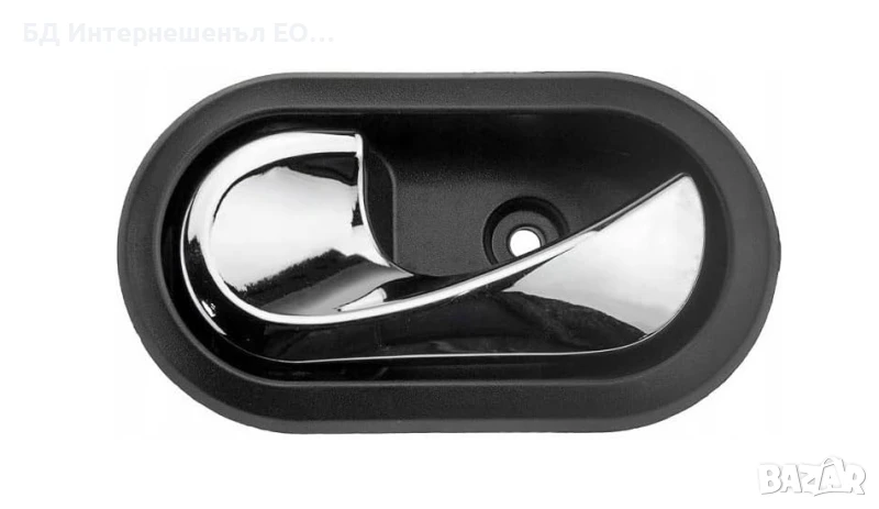 826730336R  Вътрешна дръжка за лява врата Dacia Dokker, Duster, Lodgy, Logan, Хром, снимка 1