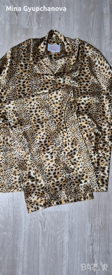  дамски комплект сатен, снимка 1