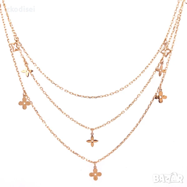 Златнo колие 2,86гр. 48,0см. 14кр. проба:585 модел:32119-5, снимка 1