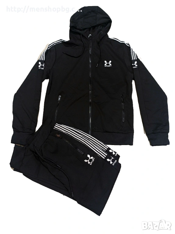 Големи размери екип - черен, снимка 1