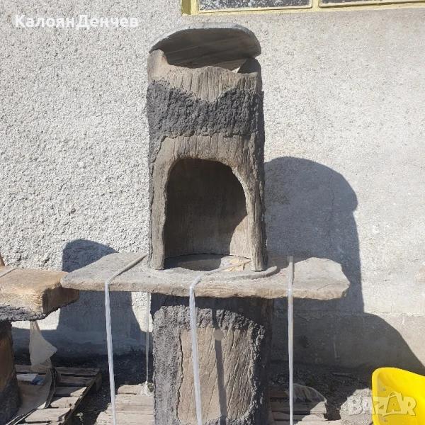 Барбекю от щампован бетон , снимка 1