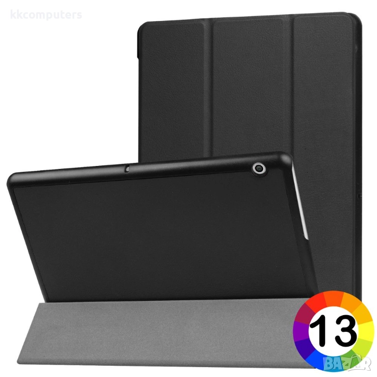 Huawei MediaPad T3 10 Кожен Калъф и Протектор, 29,90 лв, снимка 1