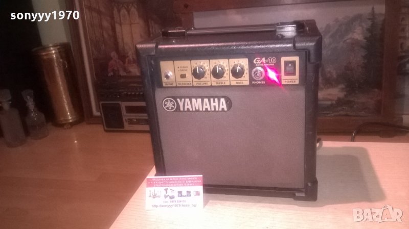 YAMAHA G-10 GUITAR AMPLIFIER-25Х25Х116СМ, снимка 1